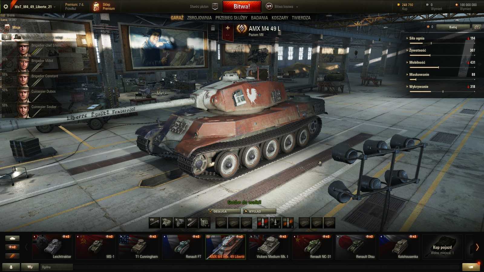 AMX M4 Mle. 49 Liberté v E-Shopu