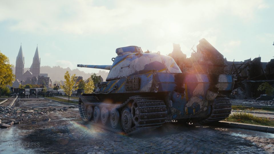 WoT 1.9.1: „Argentinské tango” 2D styl