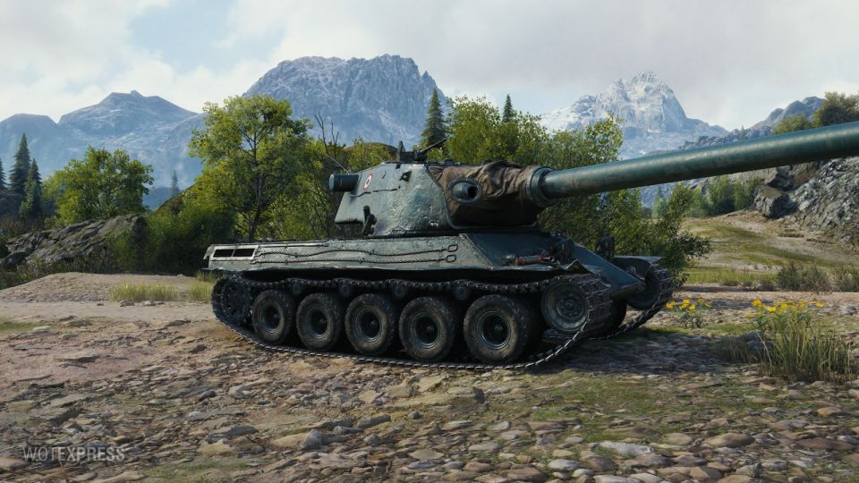 1.15: Změna vlastností tanku Lorraine 50 t
