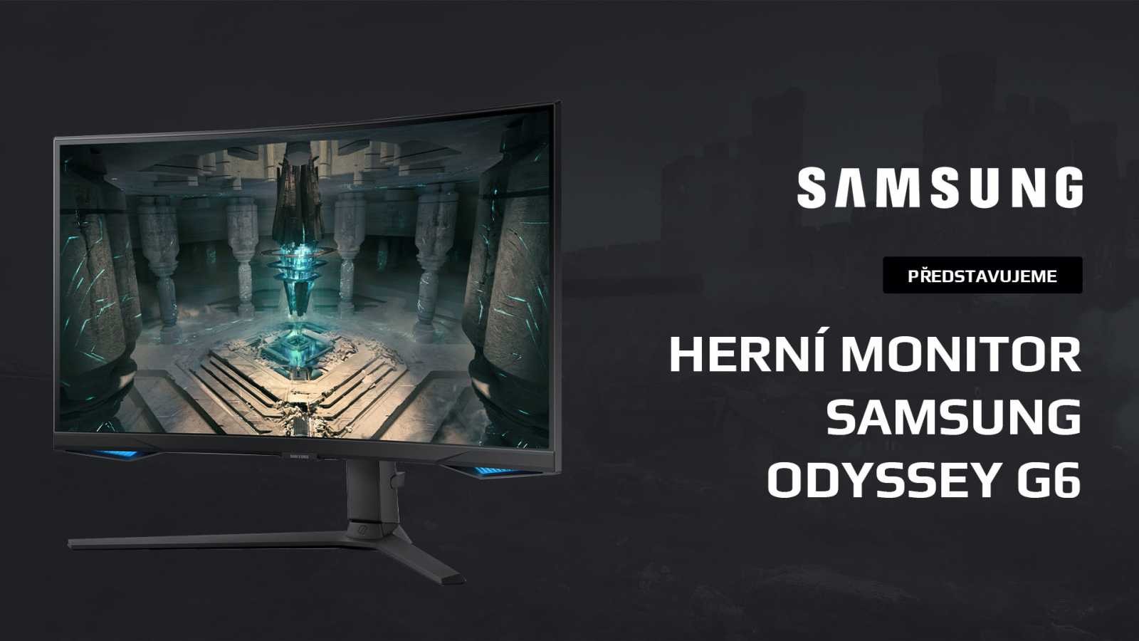 Chytrý herní monitor Samsung Odyssey G6 skrývá víc, než se na první pohled zdá