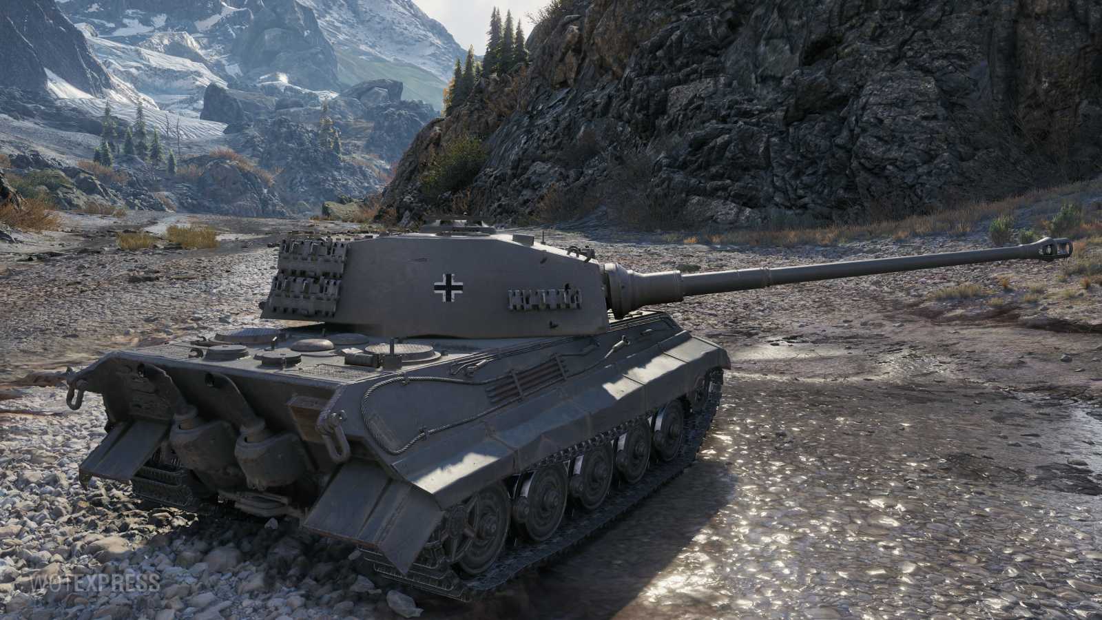 Fotky tanku Tiger II (H)