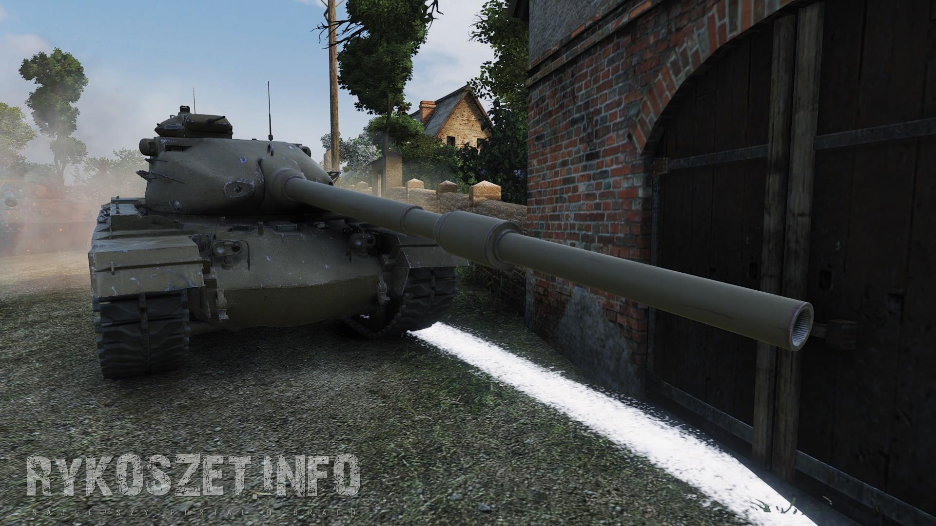 Ingame screenshoty M48A2/T54E2/T123E6