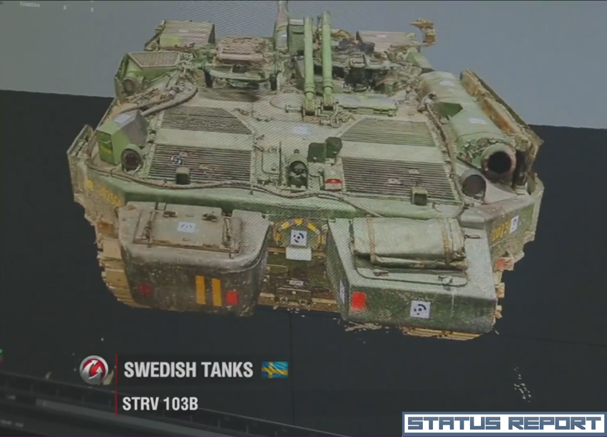 Gamescom: Švédský tank STRV 103B