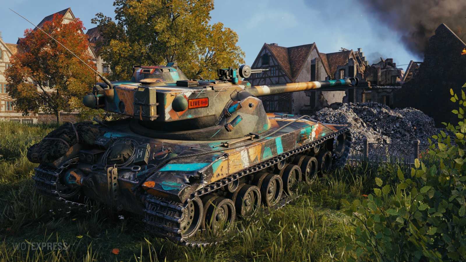 2D styl "Barvy triumfu" ve World of Tanks