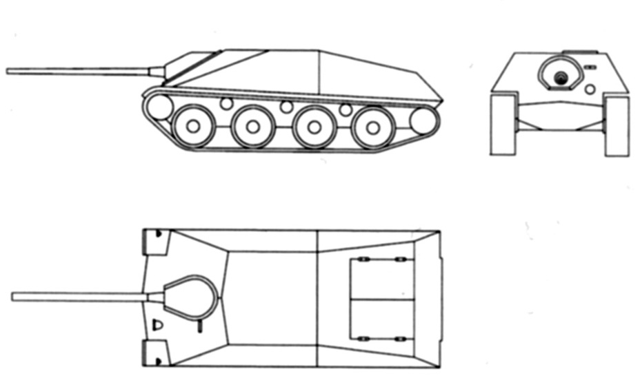 Historické okénko s WoT: Projekty na základě podvozku tanku T-17