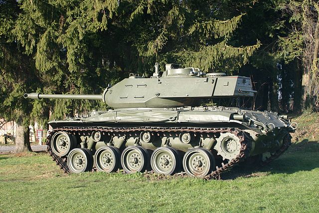 Bližší pohľad na M41 Walker Bulldog