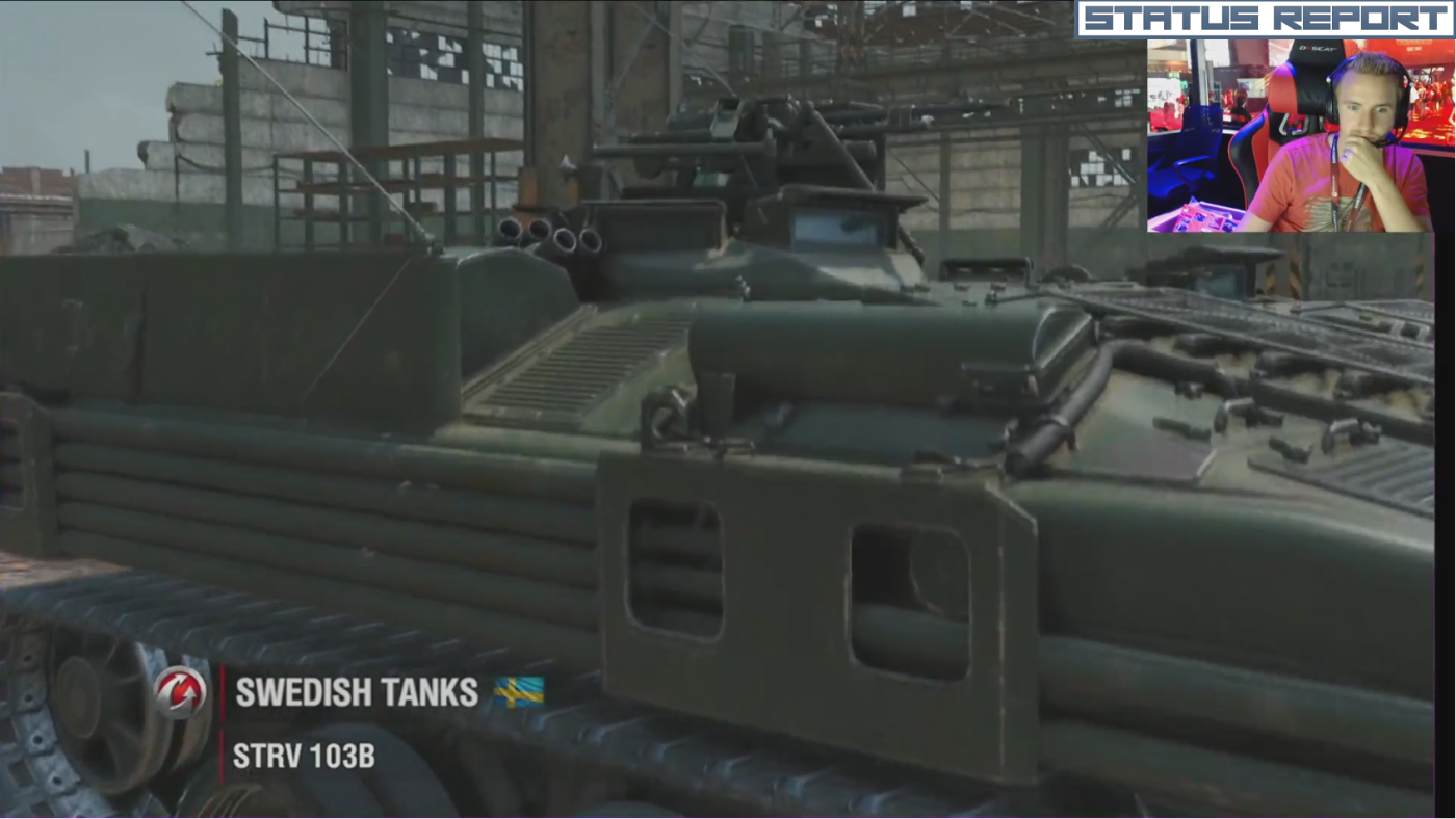 Gamescom: Švédský tank STRV 103B