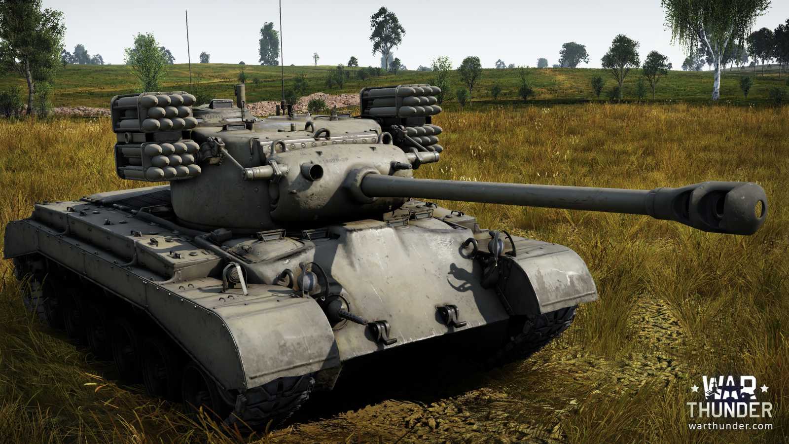 War Thunder: M26 Pershing s raketometem