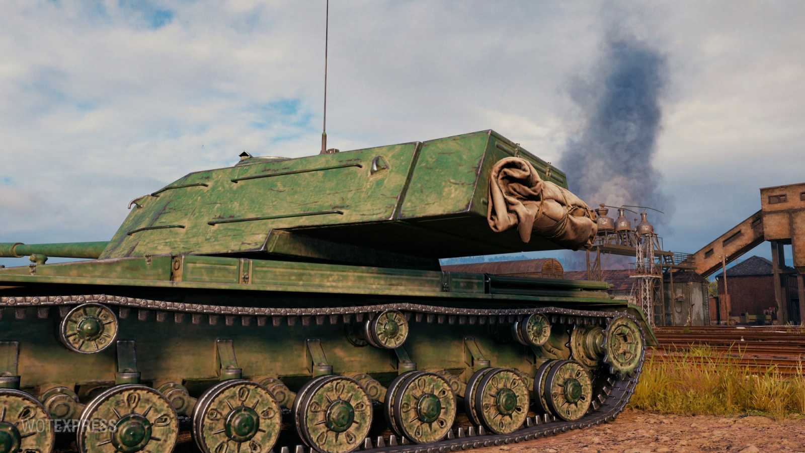 Screenshoty tanku BZ-58 ve World of Tanks