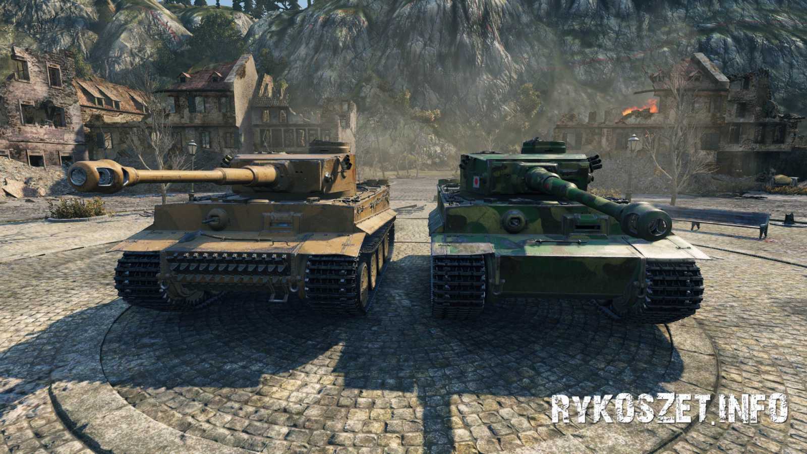 Tiger 131 videný v bitkách