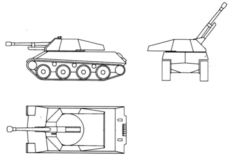 Historické okénko s WoT: Projekty na základě podvozku tanku T-17