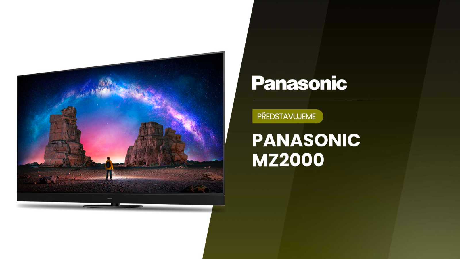 Televize s dokonalým obrazem, Panasonic MZ2000 si zamilují nejen hráči
