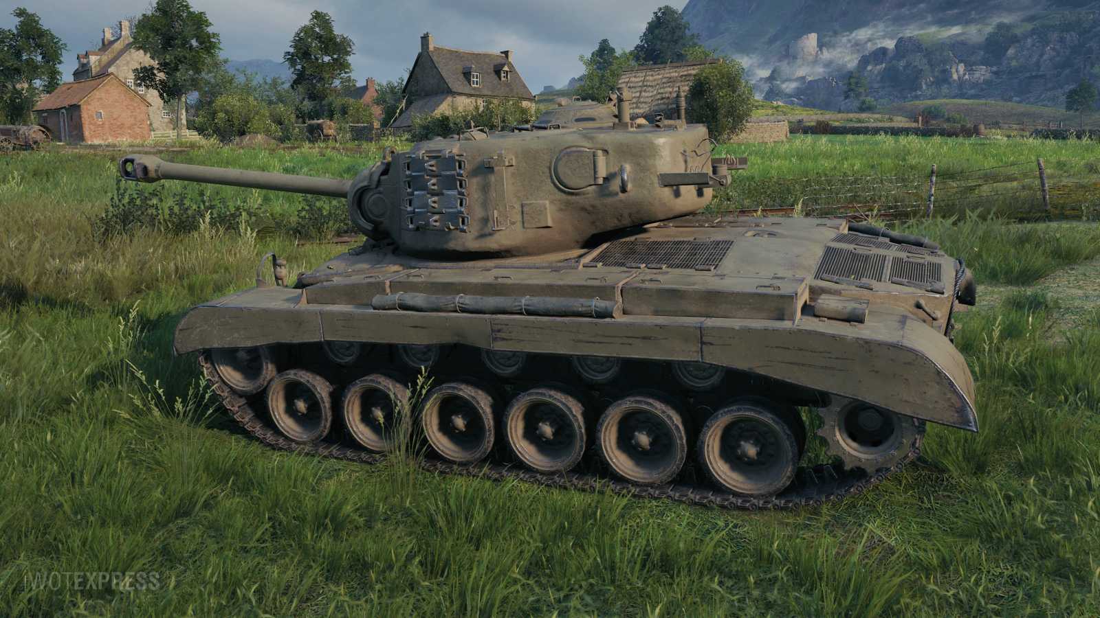 Malý Pershing na test serveru, T26E3