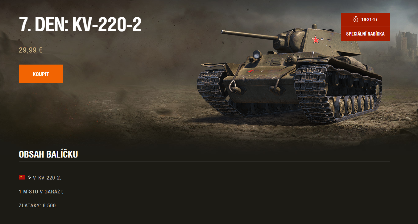 Adventný kalendár: KV-220-2