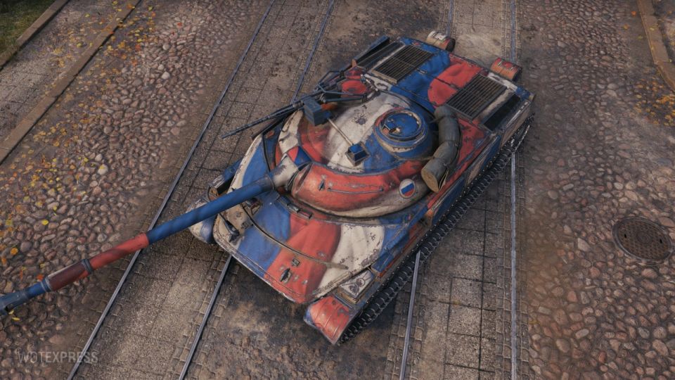 2D "Tricolor" styl pro World of Tanks