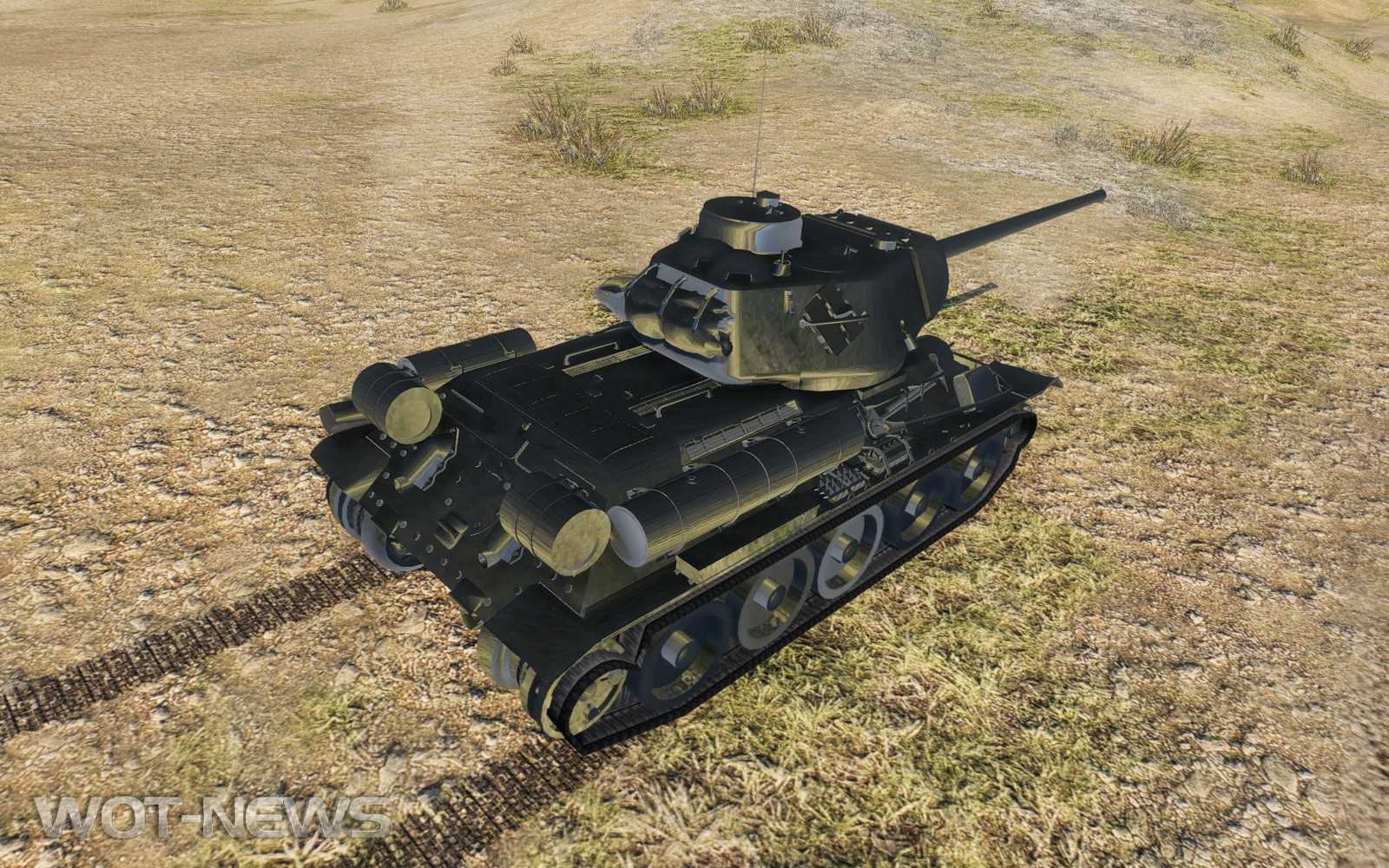 Supertest: Čs. tier 7 Konštrukta T-34/100