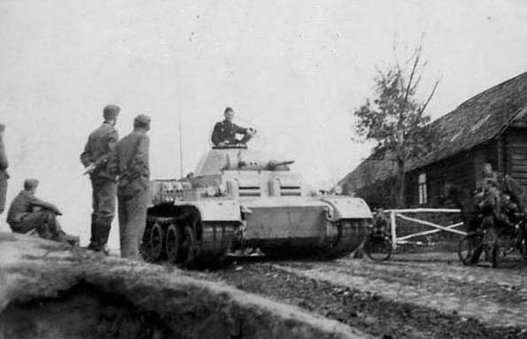 Bližší pohľad na Pz.Kpfw. II Ausf. J