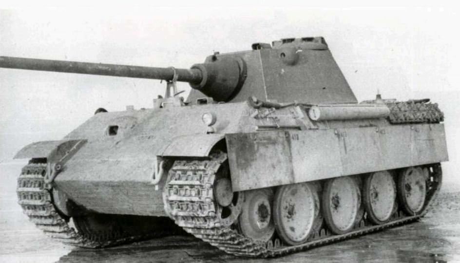 Bližší pohľad na Panther (Ausf. F)