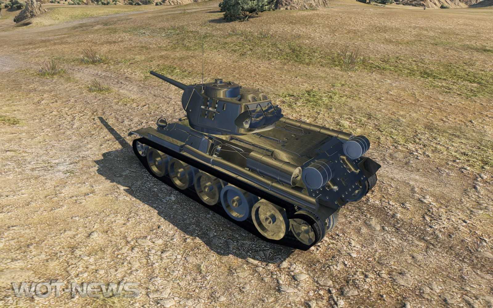 Supertest: Čs. tier 7 Konštrukta T-34/100