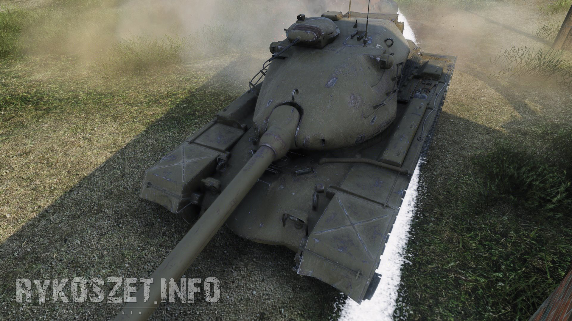 Ingame screenshoty M48A2/T54E2/T123E6