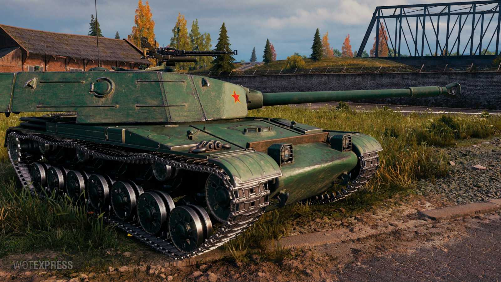 Screenshoty tanku BZ-58 ve World of Tanks