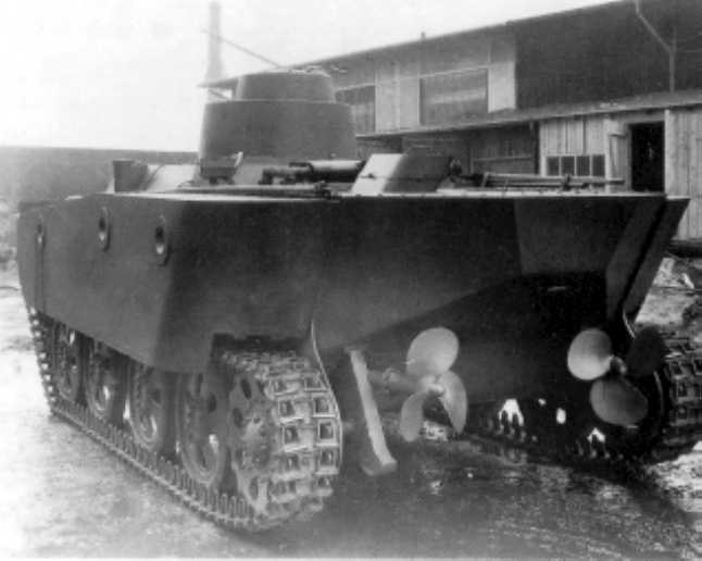 Stručná historie obojživelného tanku F-IV-H
