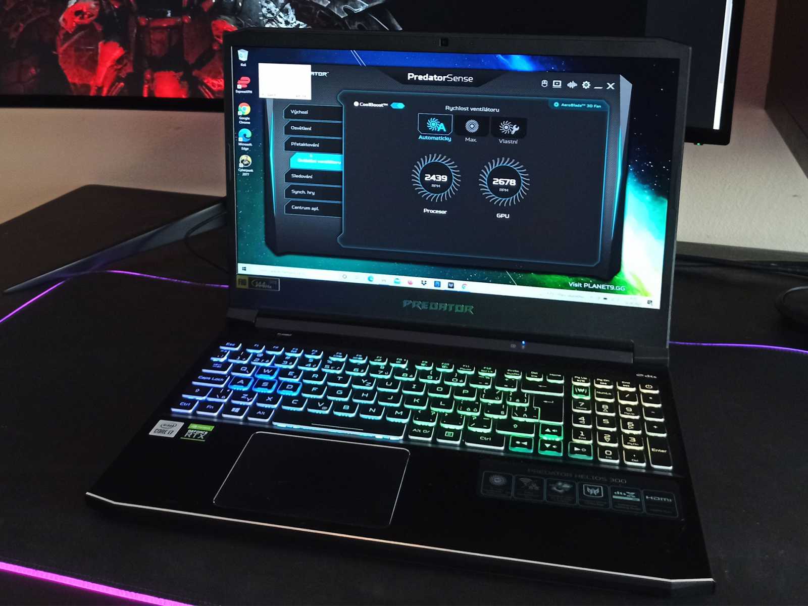 Acer Predator Helios 300 – výkon stolního PC v mobilním řešení