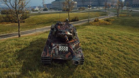 2D styl „Šestihranné brnění“ ve World of Tanks