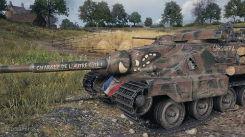 3D styl "Eglantier" pro AMX 50 Foch B