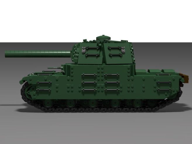 Model Type 5 vytvořený z Lega