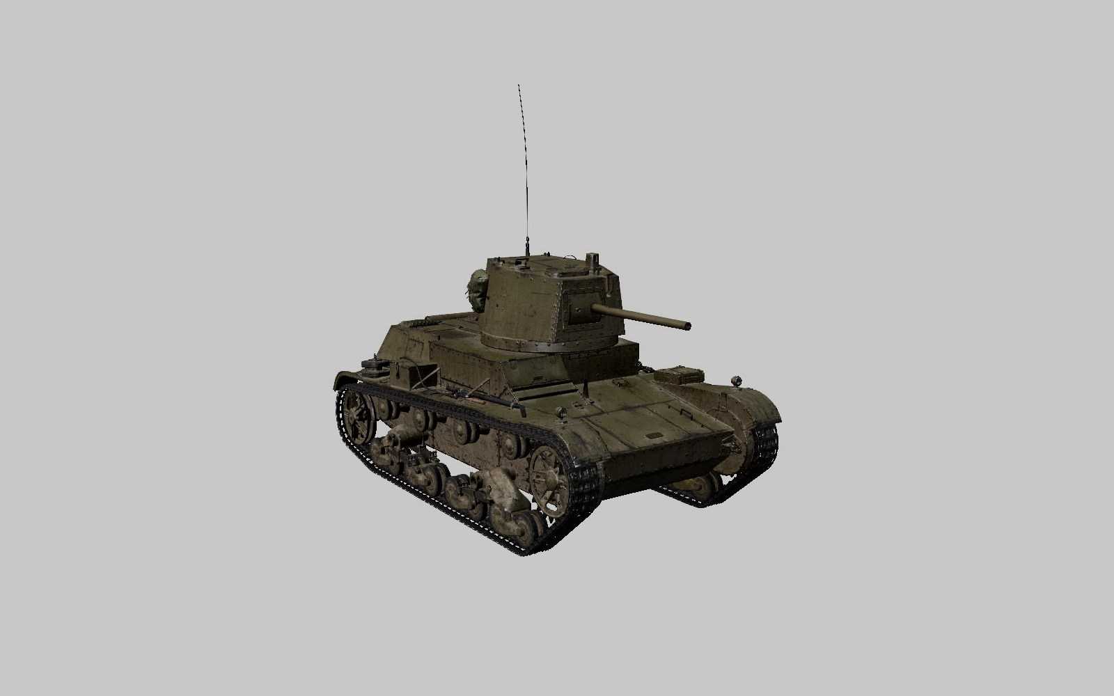 Supertest - polský tank 7TP