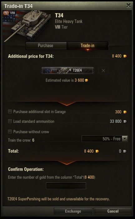 Wargaming vrací výměnu prémiových tanků