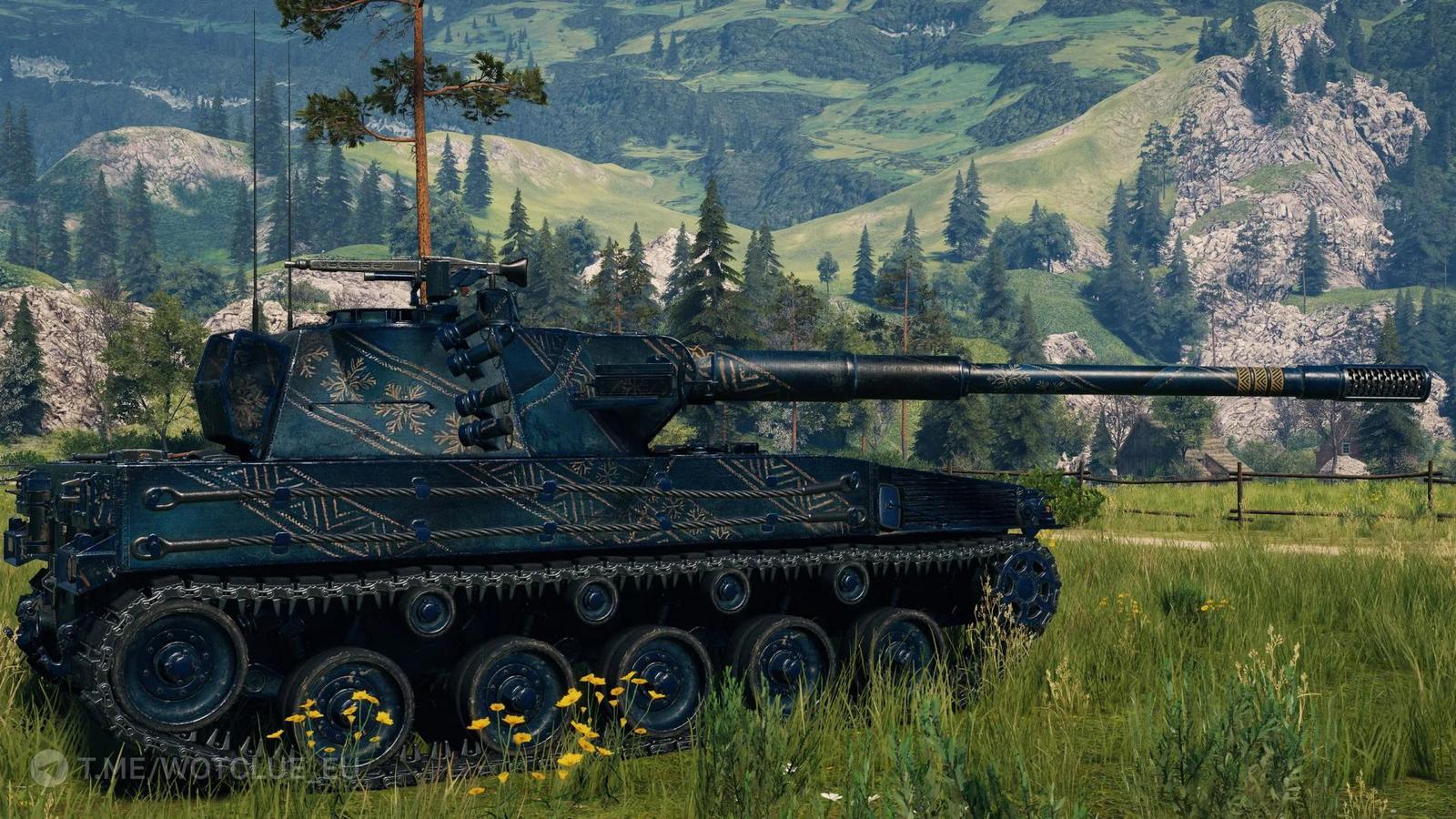 Nový maskovací 2D styl „Zimních síní“ se objeví ve hře World of Tanks