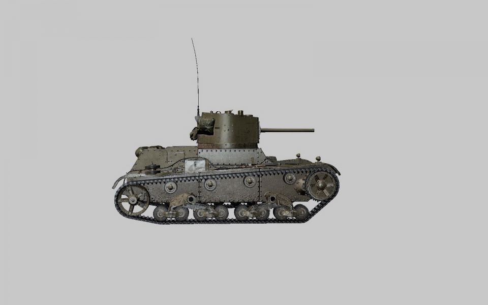 Supertest - polský tank 7TP