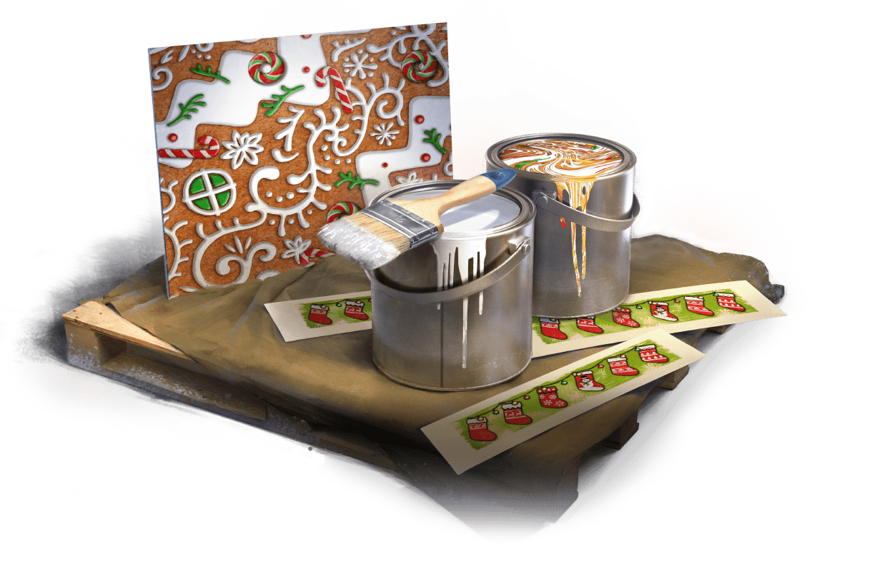 Holiday Ops 2021: Všechny vánoční dekorace a grafika