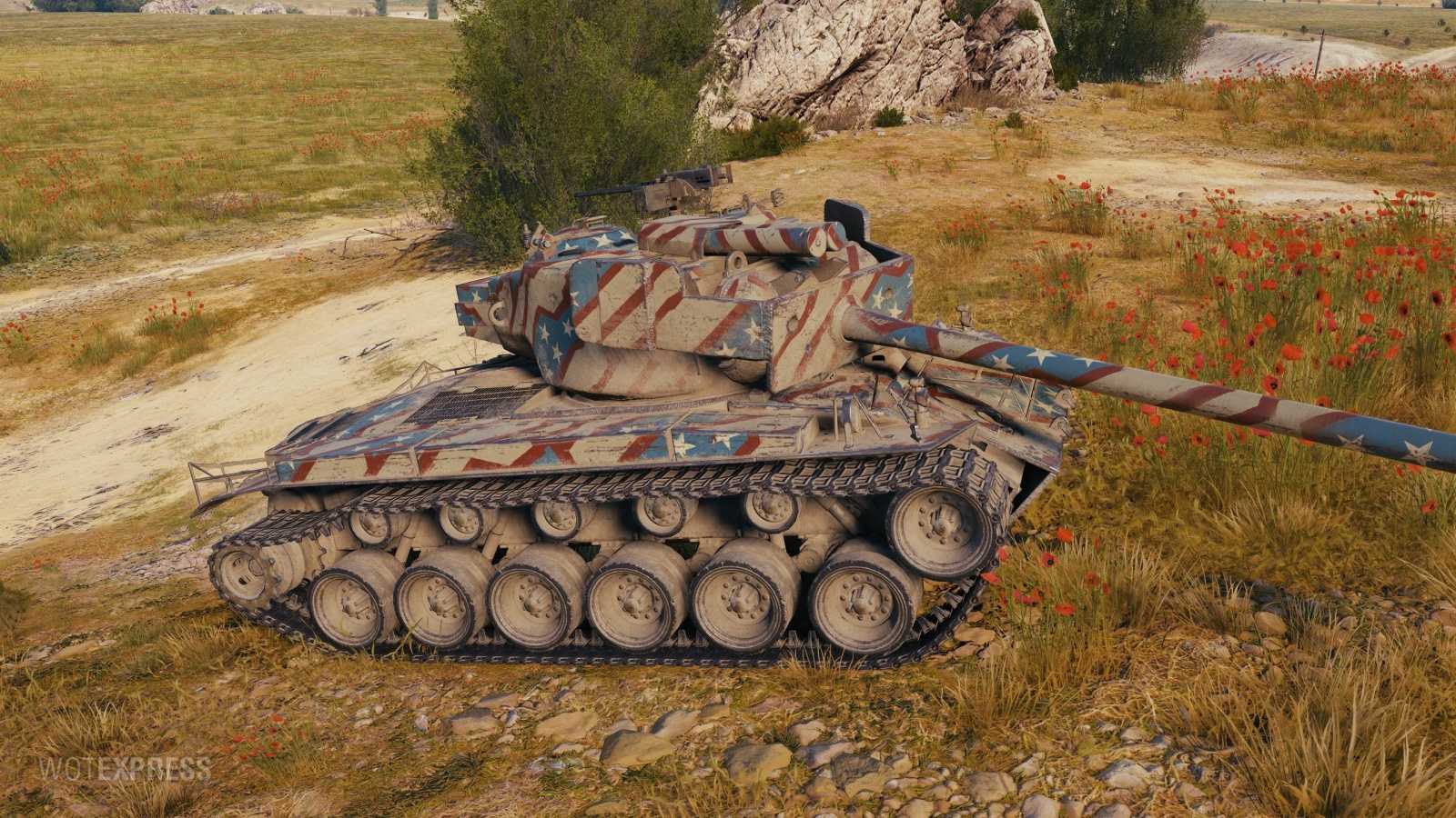 2D Styl “General America” pro T26E4 SuperPershing