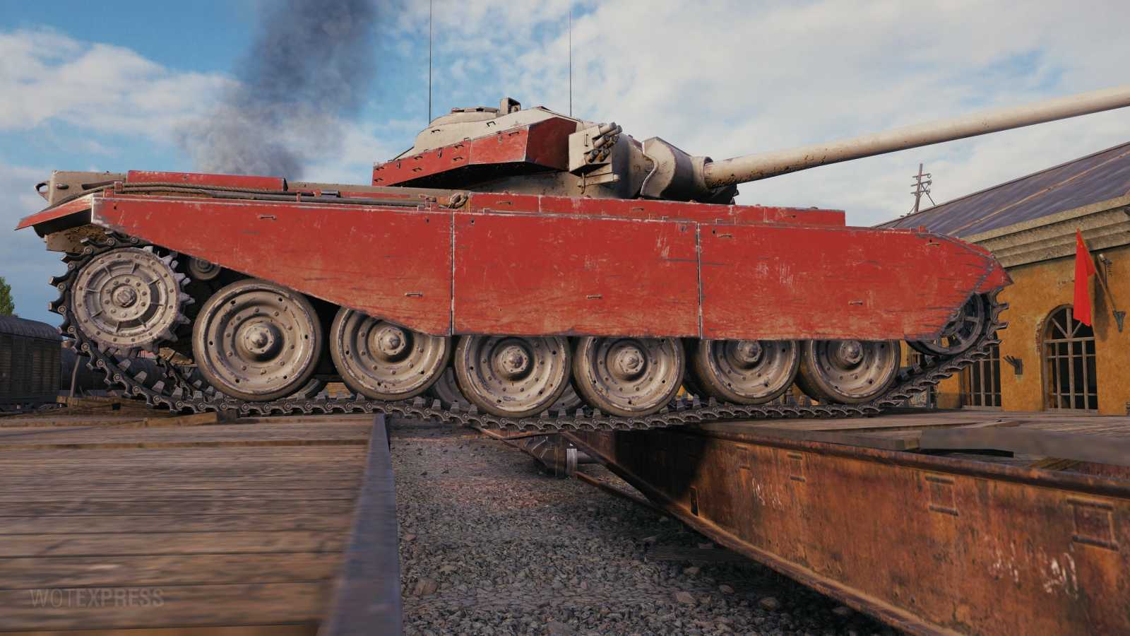 Maskování "Od moře k moři" (Centurion Mk. I)