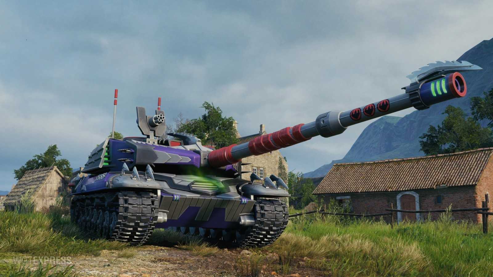 „Shreddermobile“ ve 3D stylu pro BZ-75 ve World of Tanks