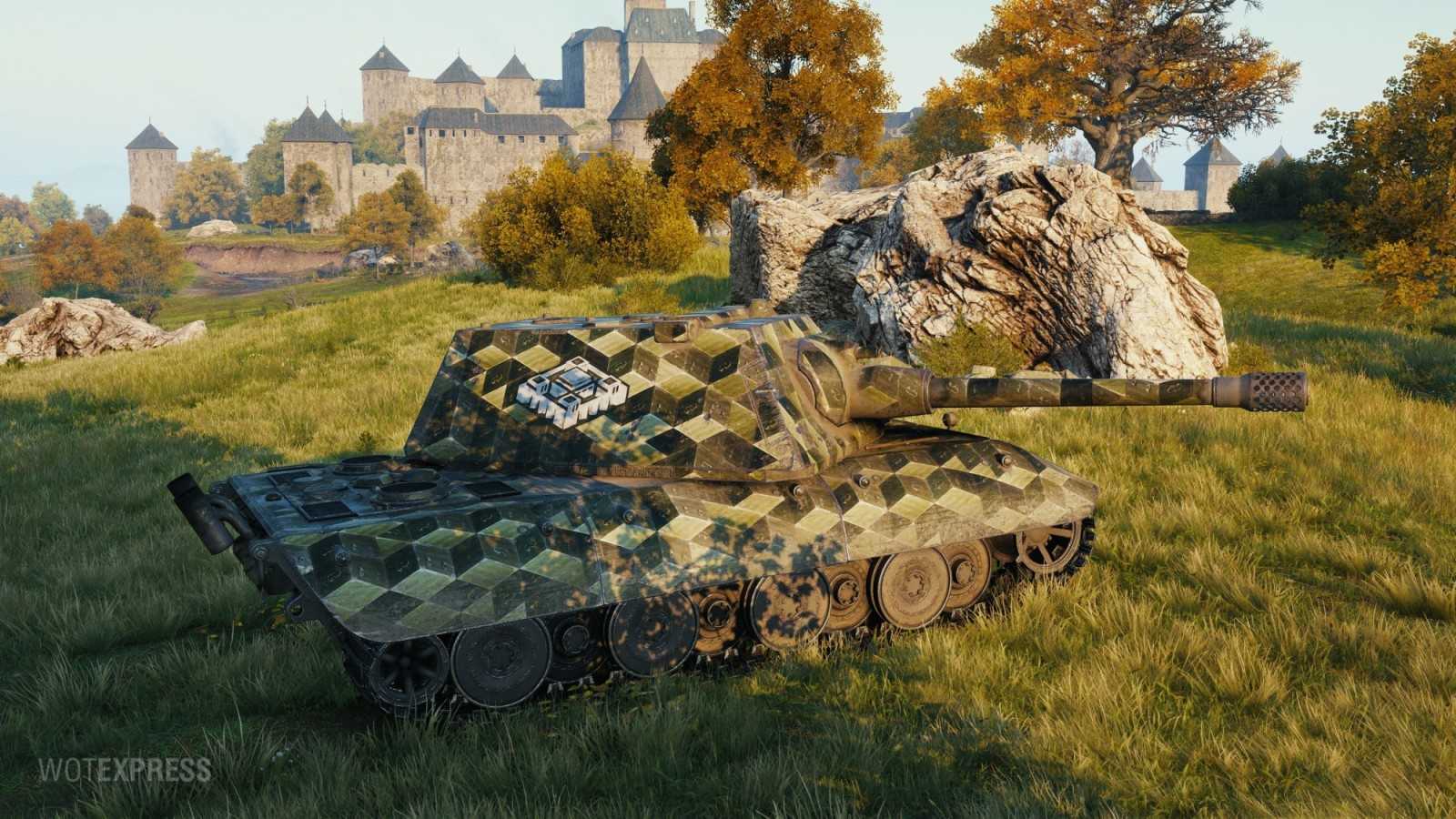 2D styl „Fort“ z aktualizace 1.24 ve World of Tanks