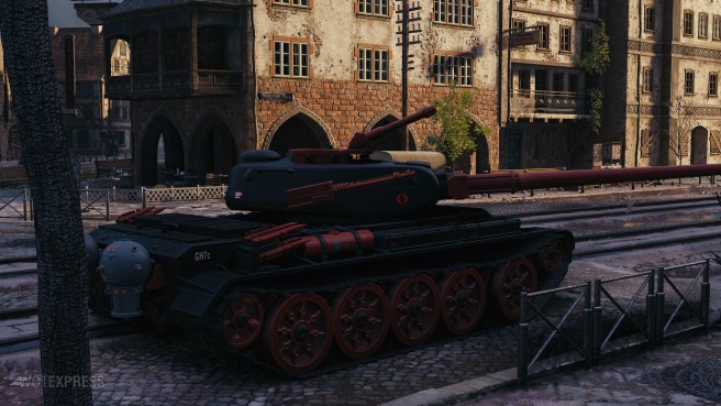 “Combat Cobra Tank” 3D maskování pro T-54 first prototype