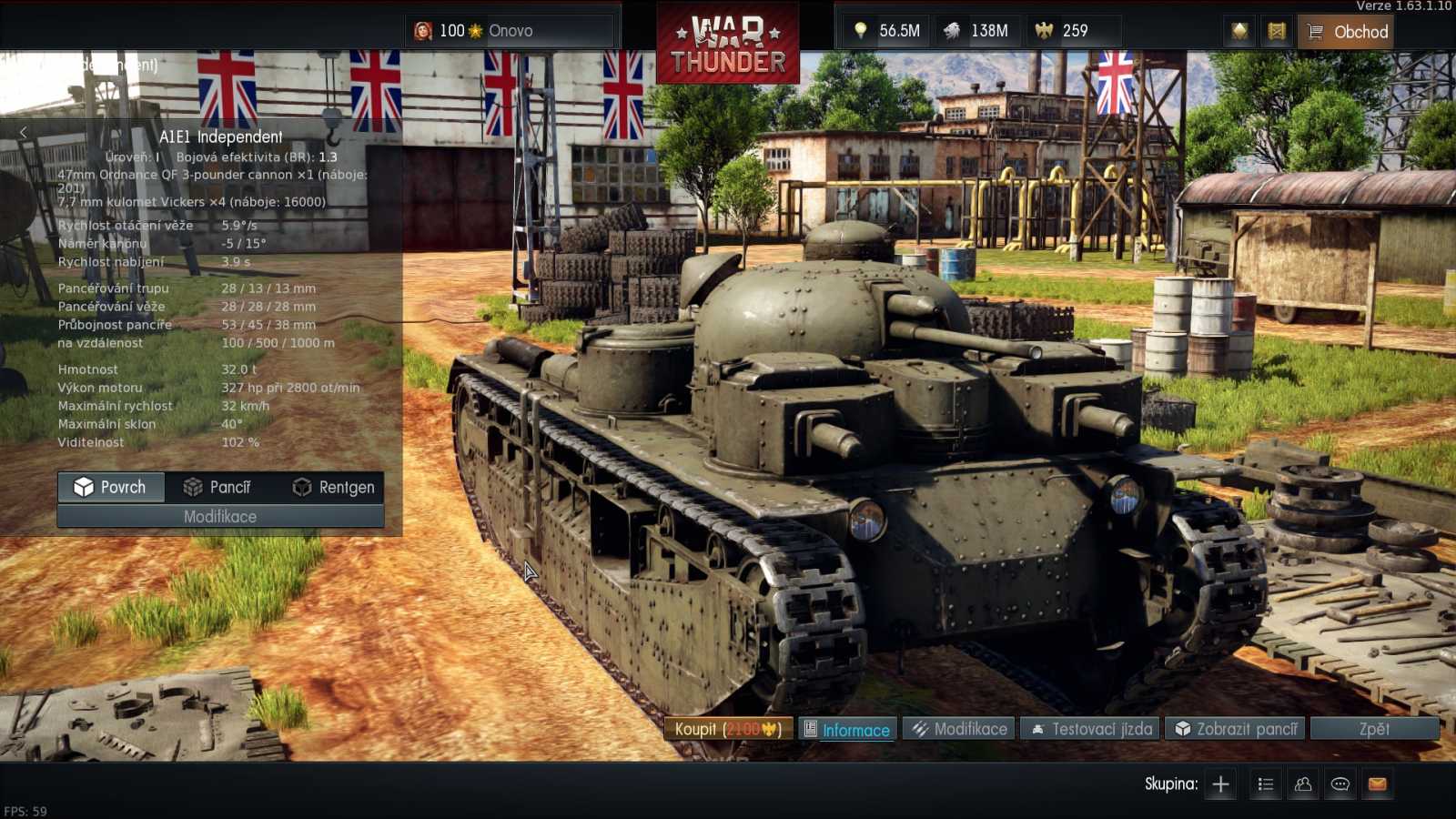 War Thunder: Screeny z 1.63