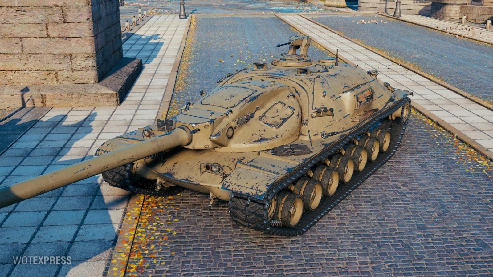 Tank XM57 z aktualizace 1.25.1 ve World of Tanks