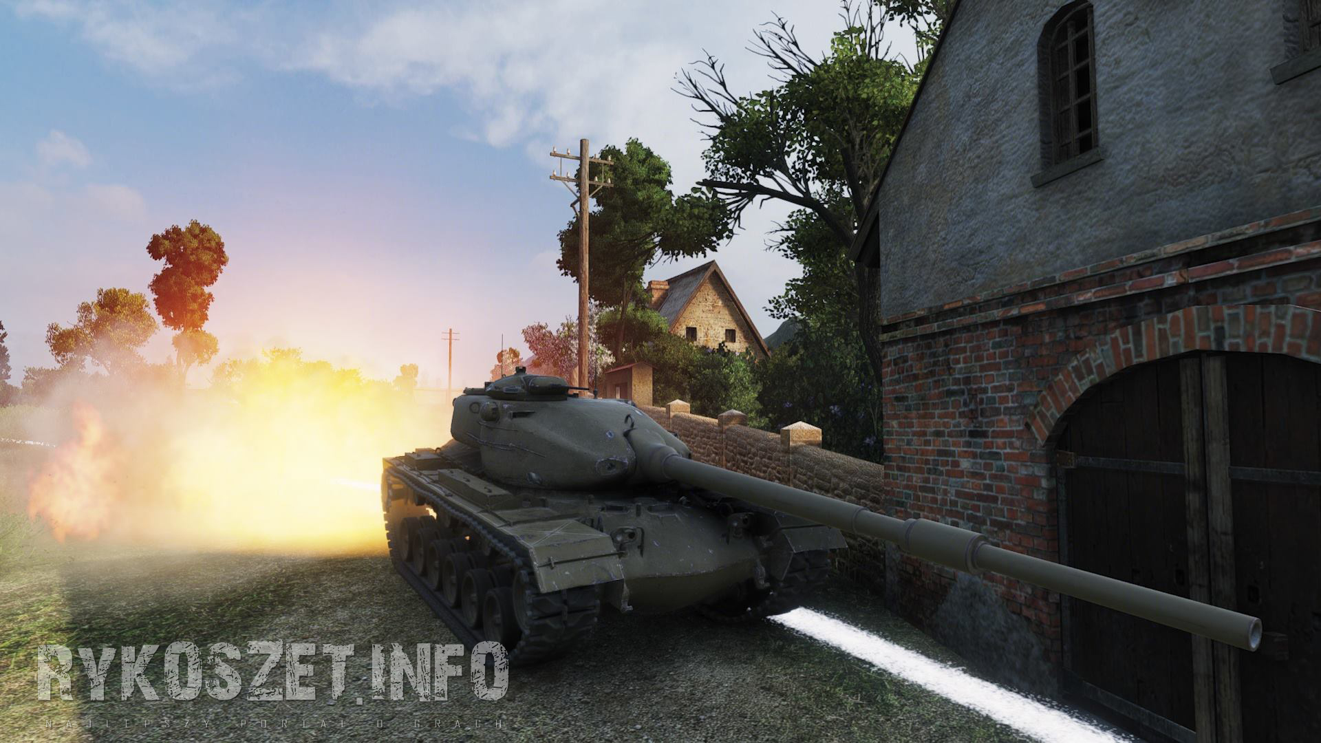 Ingame screenshoty M48A2/T54E2/T123E6