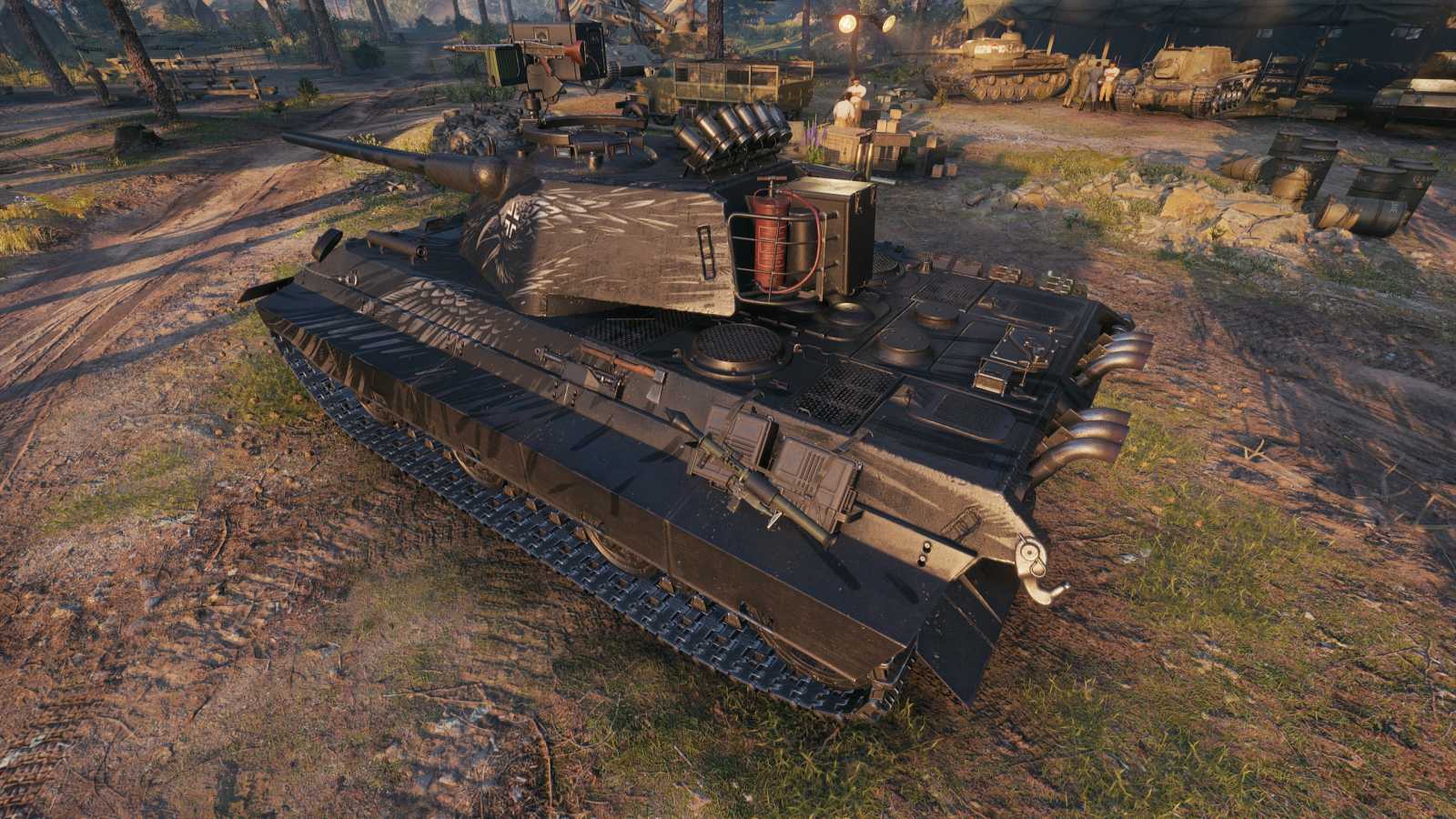 Black Market 2021: “Nimmermehr” 3D styl pro E 50 Ausf M