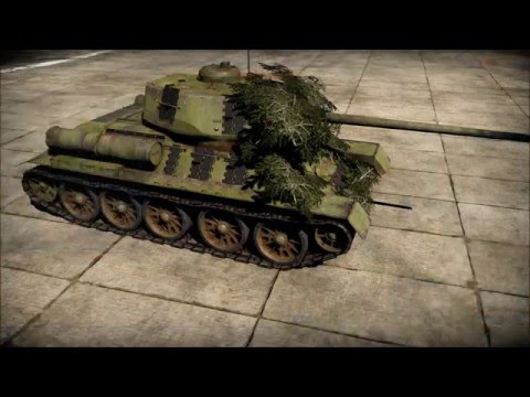 War Thunder: 3D keřové kamufláže končí