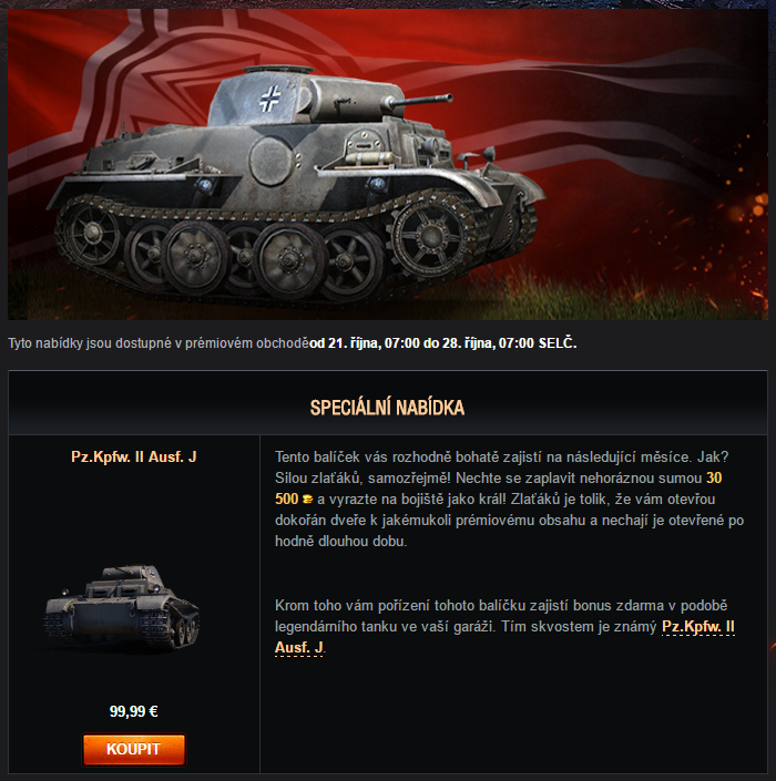 E-Shop: Pz.Kpfw. II Ausf. J