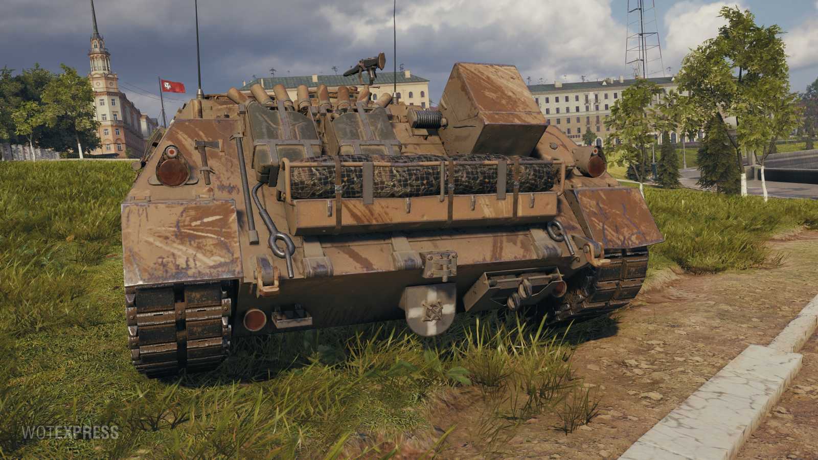 Kamufláž černého pantera pro KanonenJagdpanzer 105