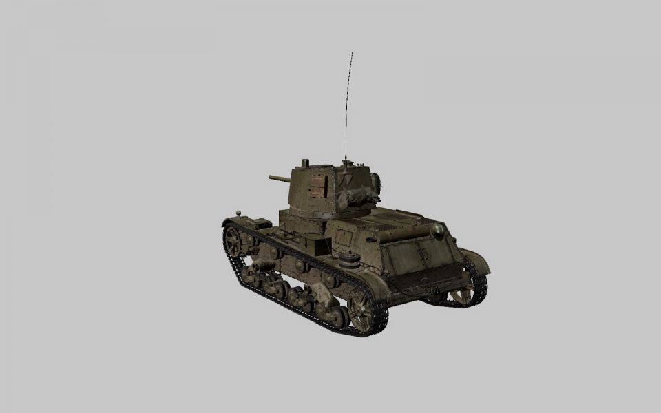 Supertest - polský tank 7TP