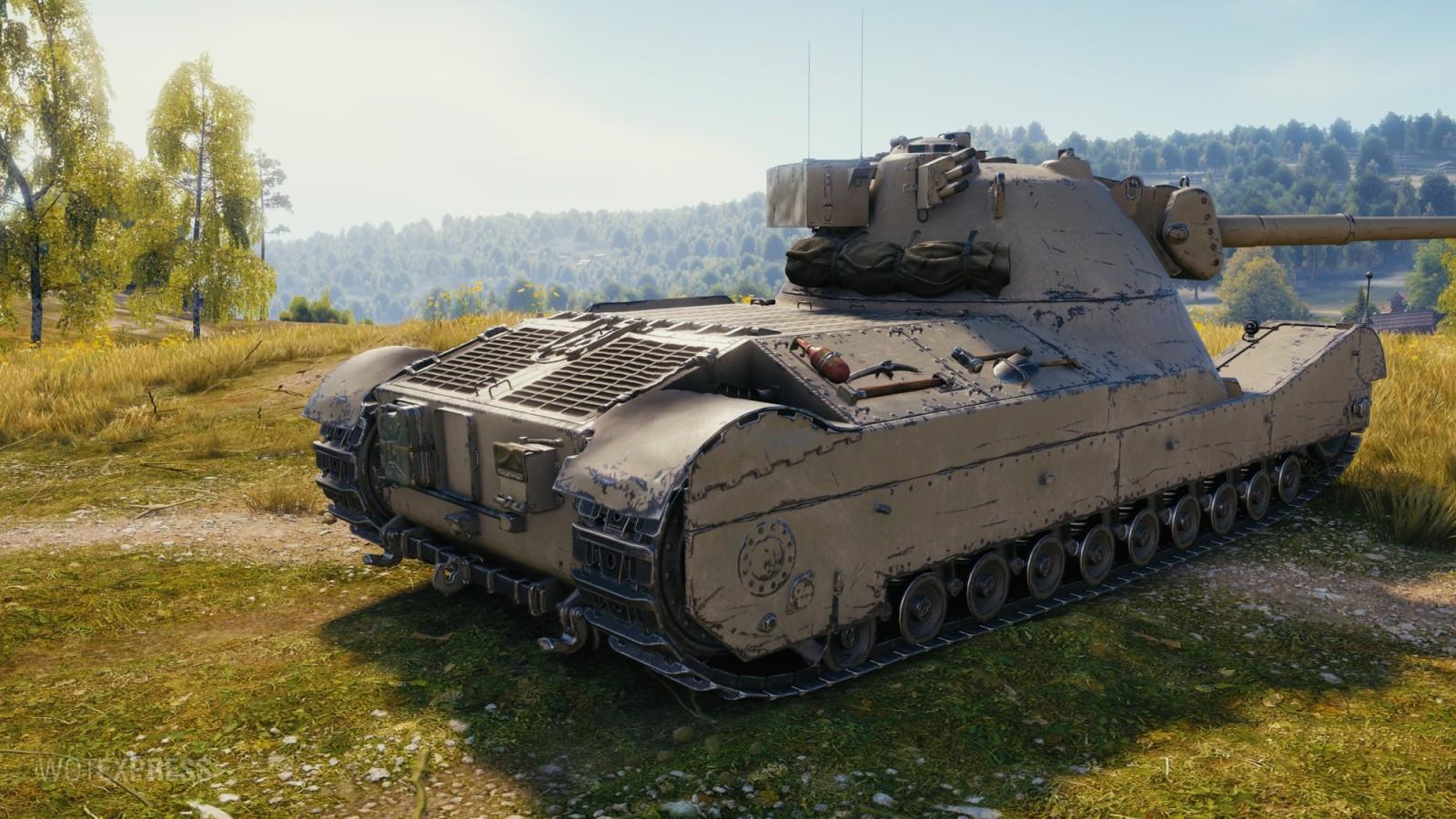 Tank Crusher z aktualizace 1.25 ve World of Tanks