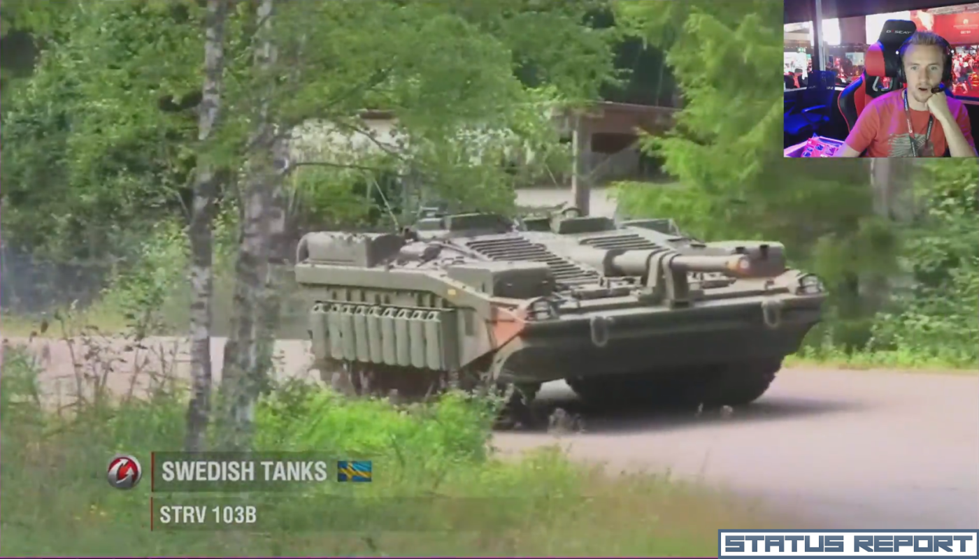 Gamescom: Švédský tank STRV 103B